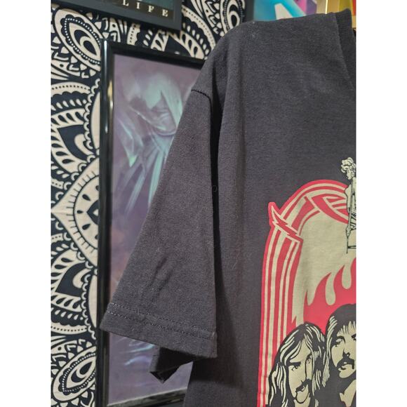 Rare Y2K 2000 Vintage Black Sabbath Band Tee Slight Fade Large - Picture 4 of 7